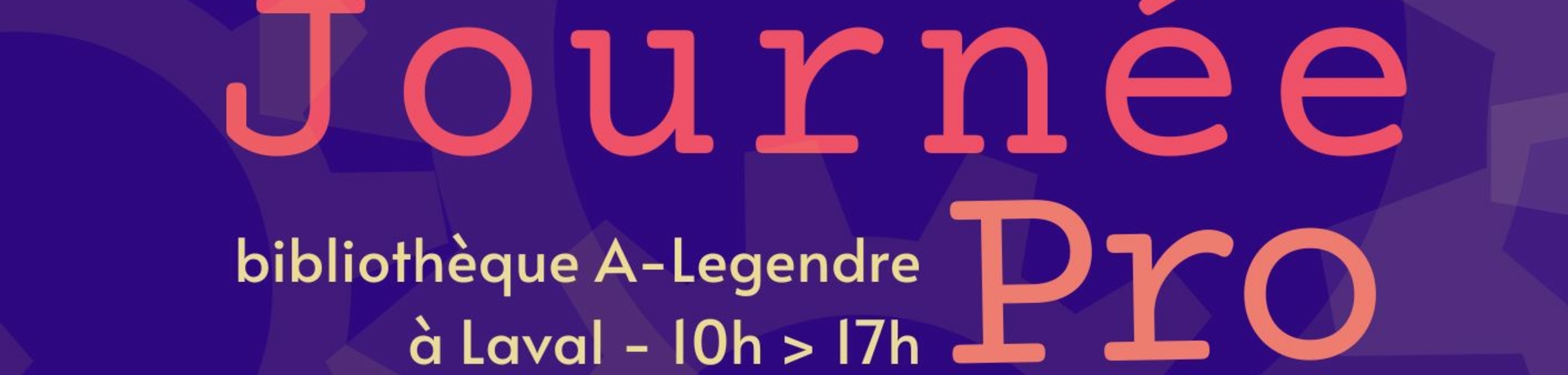 Journée pro 2026