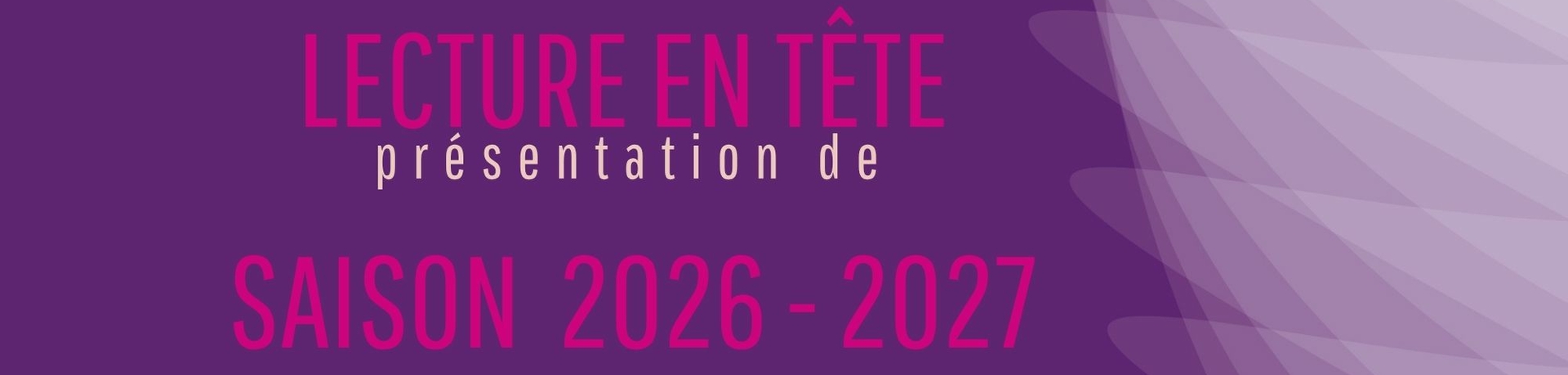 Carton d'invitation saison 26 27