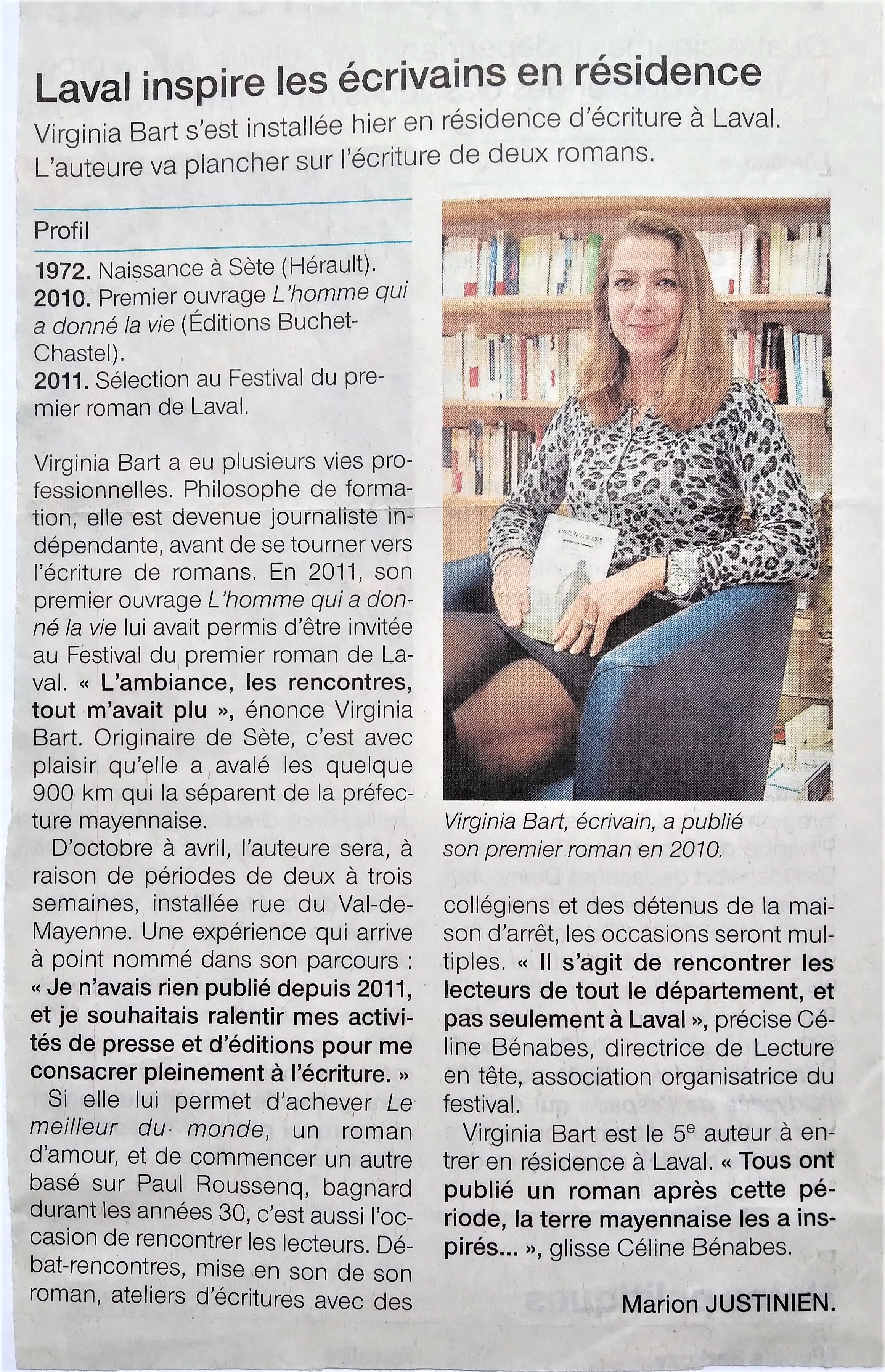 Virginia Bart presse 1-2014